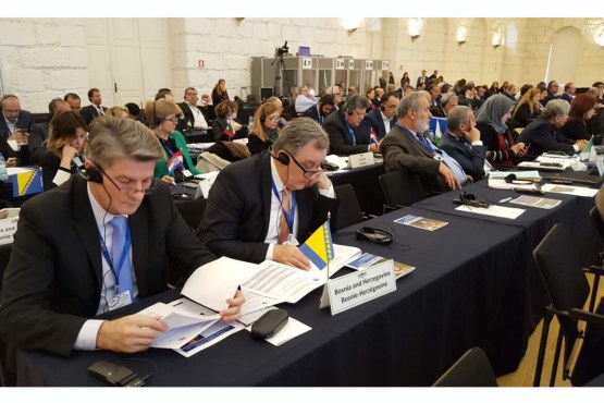 Delegacija Parlamentarne skupštine BiH u Parlamentarnoj skupštini Mediterana učestvovala na 11. plenarnom zasjedanju PAM-a